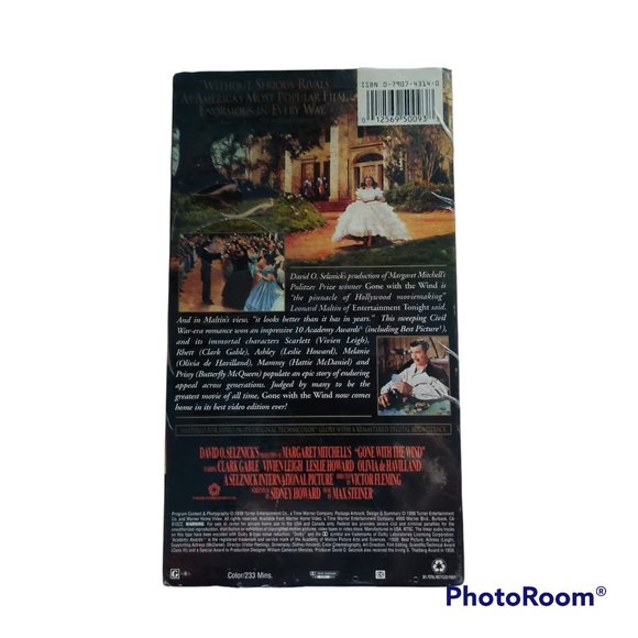 New Sealed Gone With The Wind VHS Box Set With 2 Tapes - Picture 3 of 4